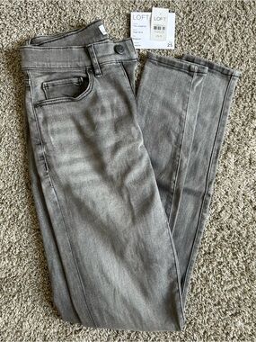 LOFT Gray The Jegging High-Rise